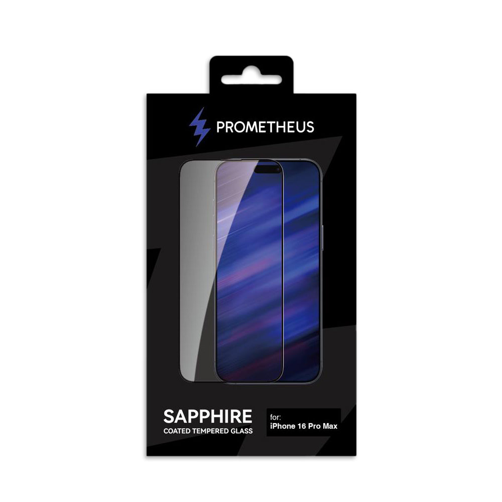 Kaitseklaas 2.5D Prometheus Safiirkate Full Cover glass Apple iPhone 15 Pro Max (must)