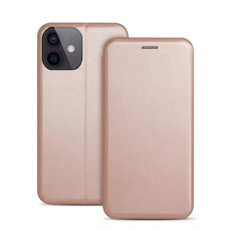 Ümbris kaanega Book Elegance Samsung A40 (roosa kuldne)
