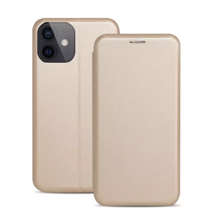 Ümbris kaanega Book Elegance Samsung A165 A16 4G / A166 A16 5G (kuldne)