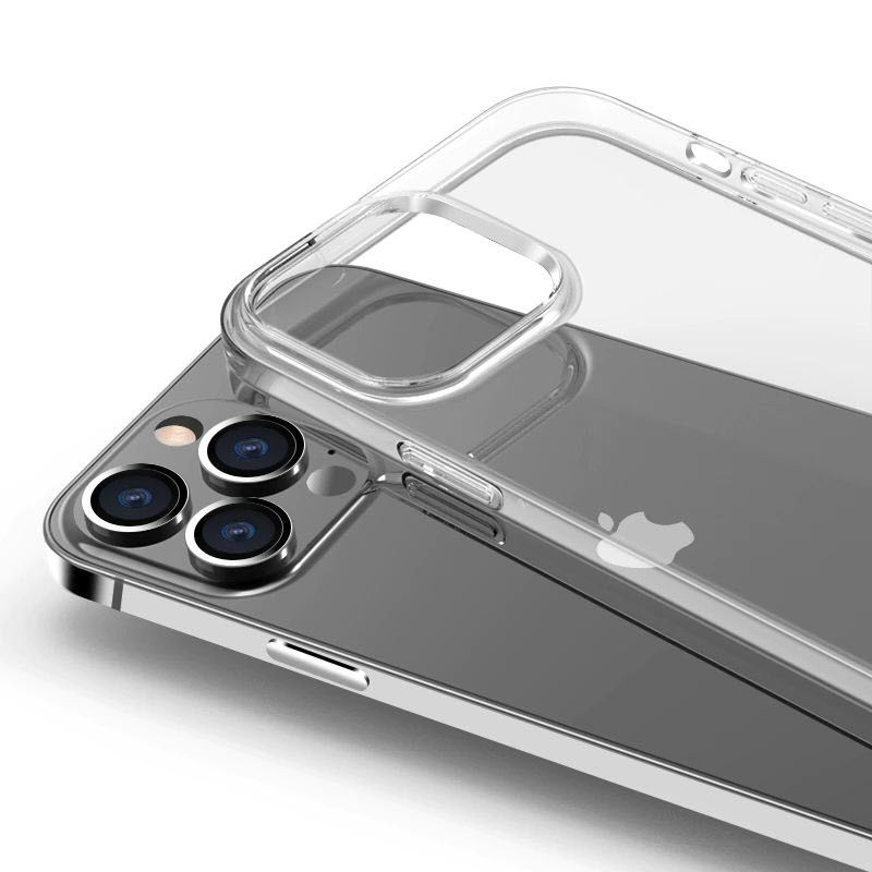 Silikoon X-Level Space II iPhone 12 / iPhone 12 Pro (läbipaistev)