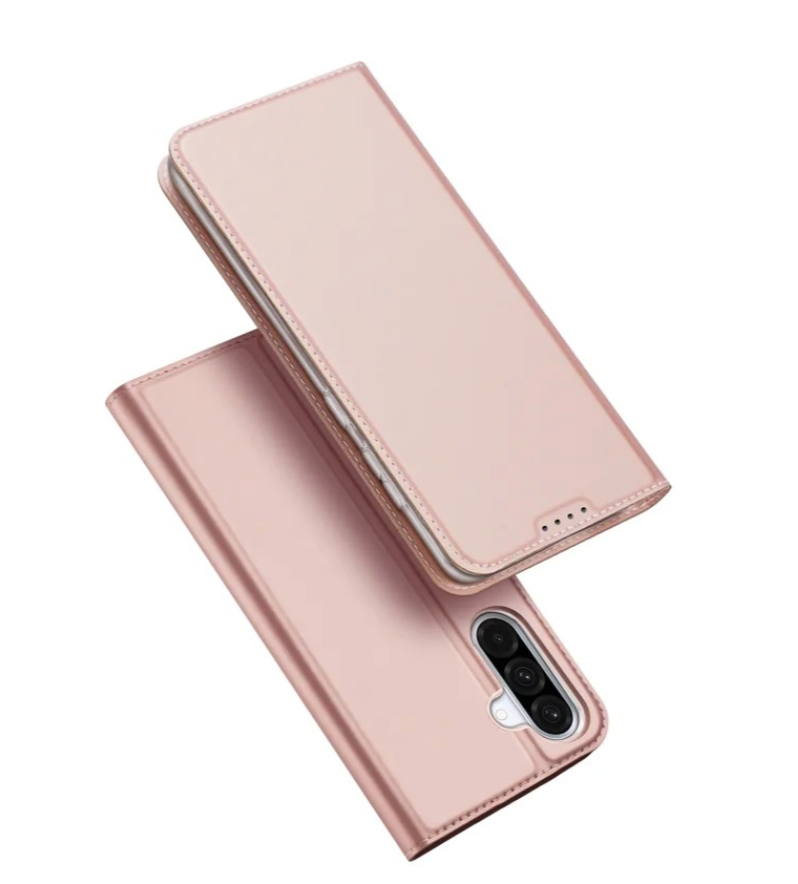 Ümbris kaanega Dux Ducis "Skin Pro" Samsung A36 5G/ A56 5G (roosa kuldne)