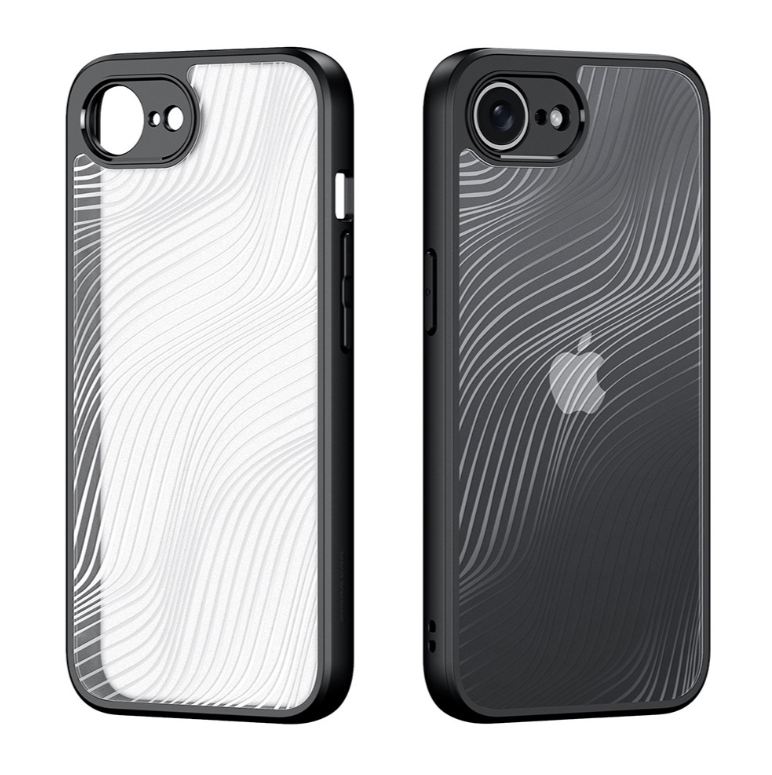 Ümbris Dux Ducis Aimo Apple iPhone 16e (läbipaistev / must)