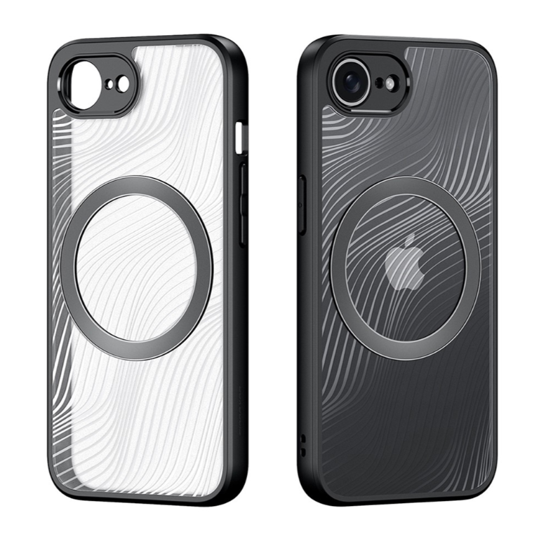 Ümbris Dux Ducis Aimo Mag iPhone 16e (läbipaistev / must)