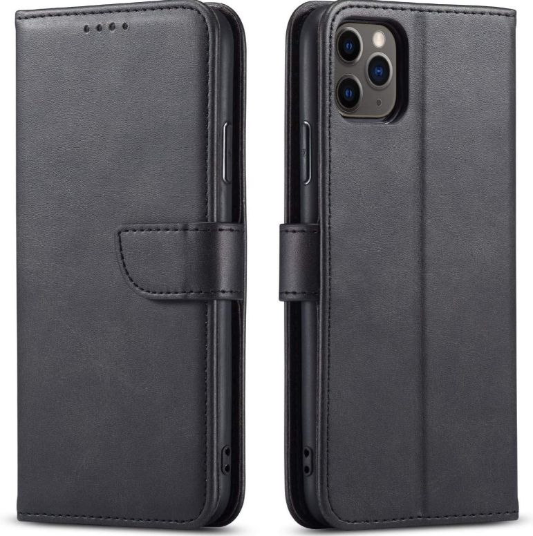 Ümbris kaanega Wallet Case iPhone 16e (must)
