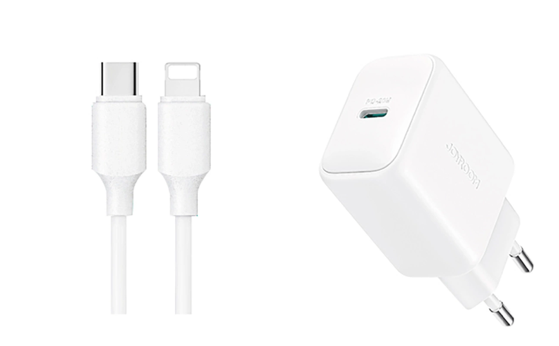 Adapter Joyroom JR-TCF20 Type-C + Lightning PD20W (valge)
