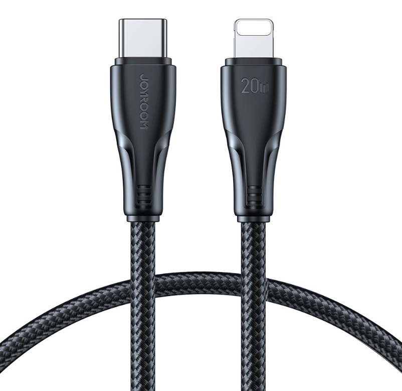 USB juhe Joyroom Surpass Series A11 Type-C/Lightning (0.25m/ must)