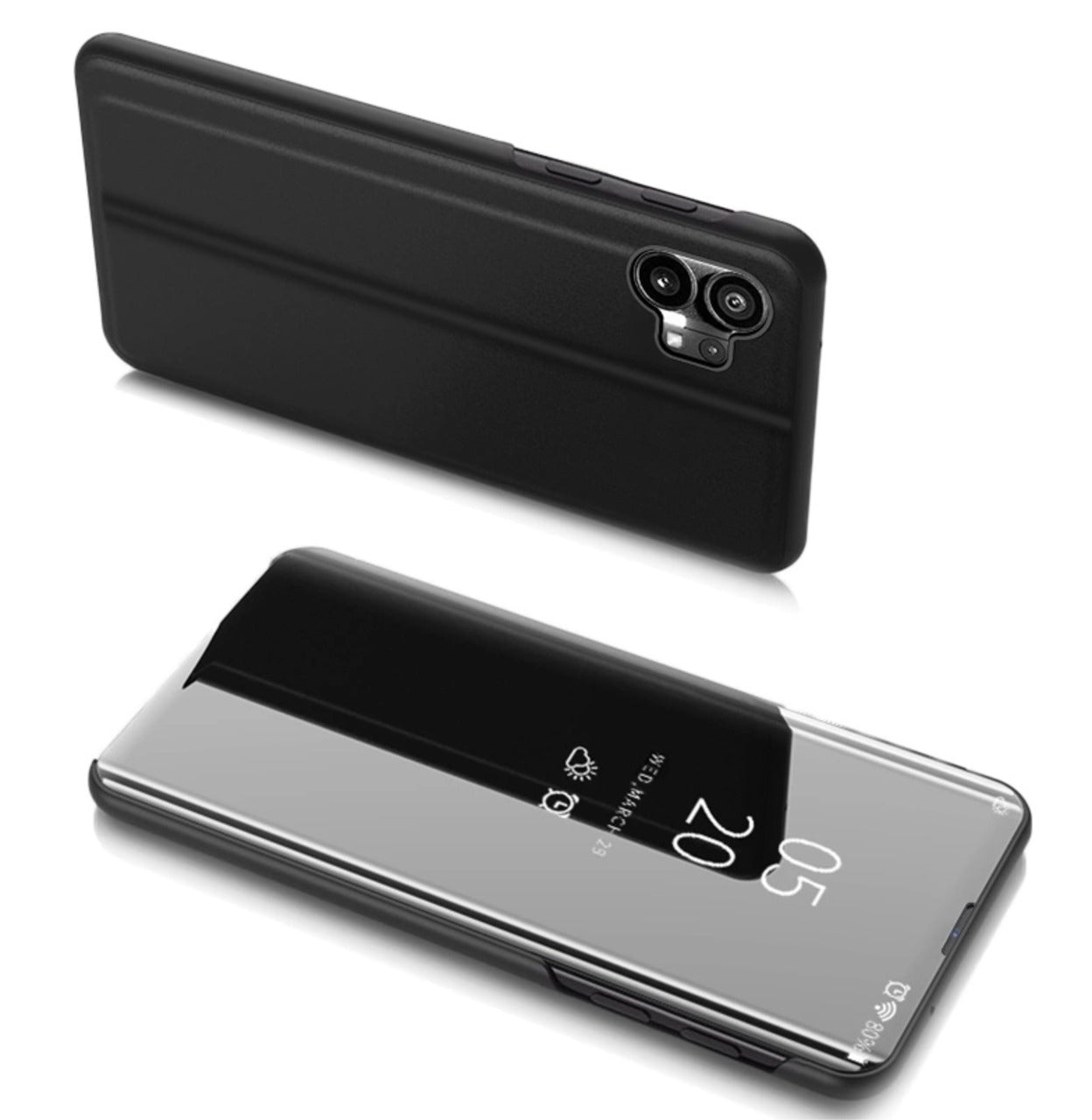 Clear View Standing Cover Nothing Phone 1 (must)