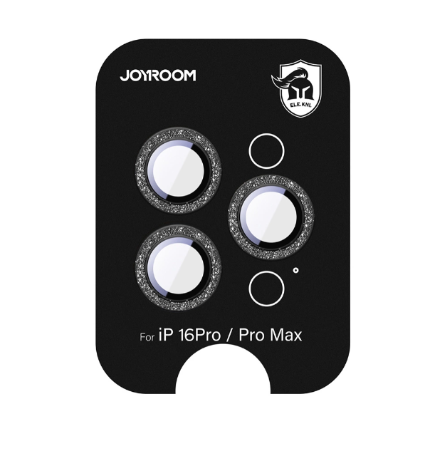 Kaitseklaas Joyroom JR-MFY0303 Glitter tagakaamerale iPhone 15 Pro / 15 Pro Max / 16 Pro / 16 Pro Max / 17 Pro / 17 Pro Max(must)