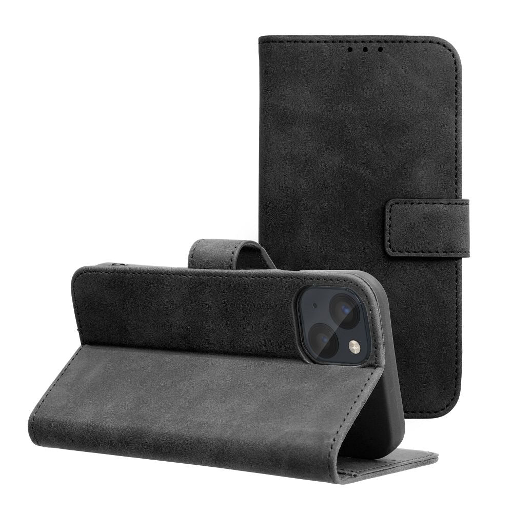 Ümbris kaanega Forcell Tender Iphone 14 Plus (must)