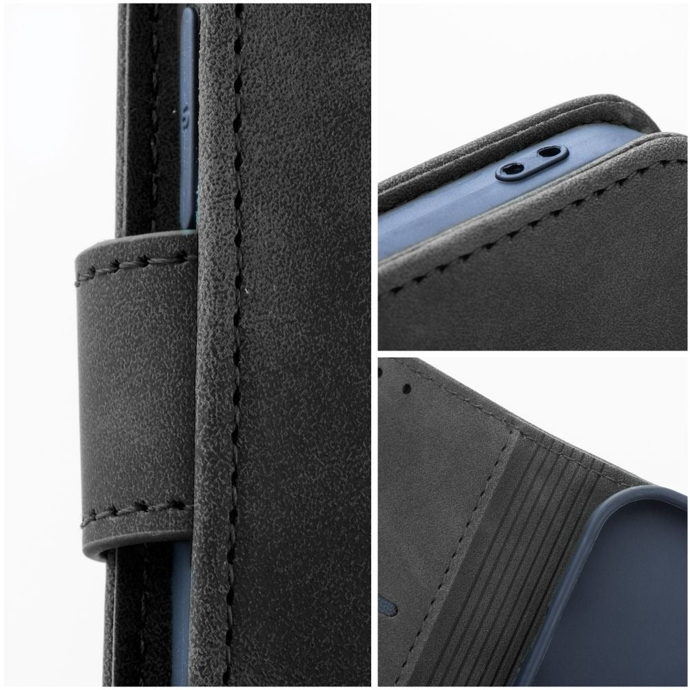 Ümbris kaanega Forcell Tender Iphone 14 Plus (must)