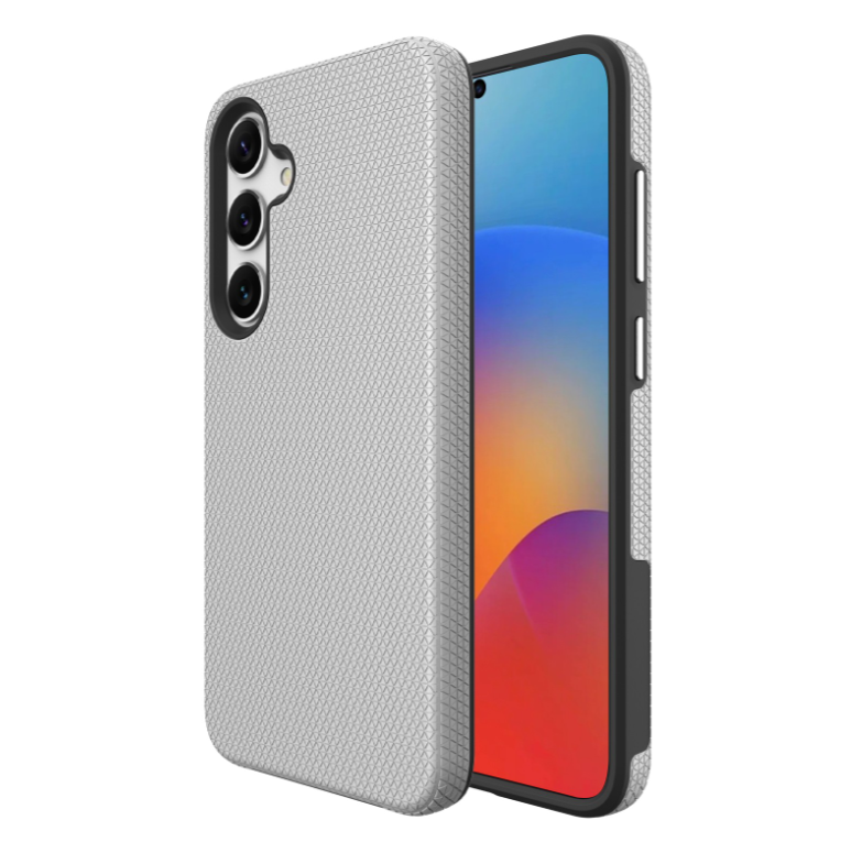 Ümbris Perfectionists Triangle Samsung A26 5G (hõbe)