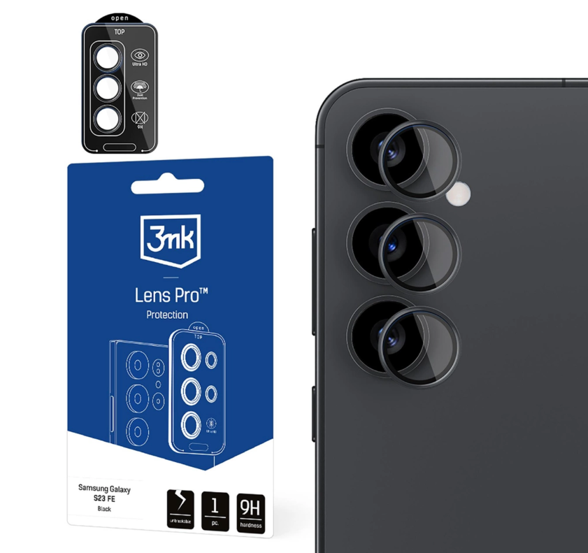 Kaitseklaas Tel Protect tagakaamerale Samsung S25 (must)