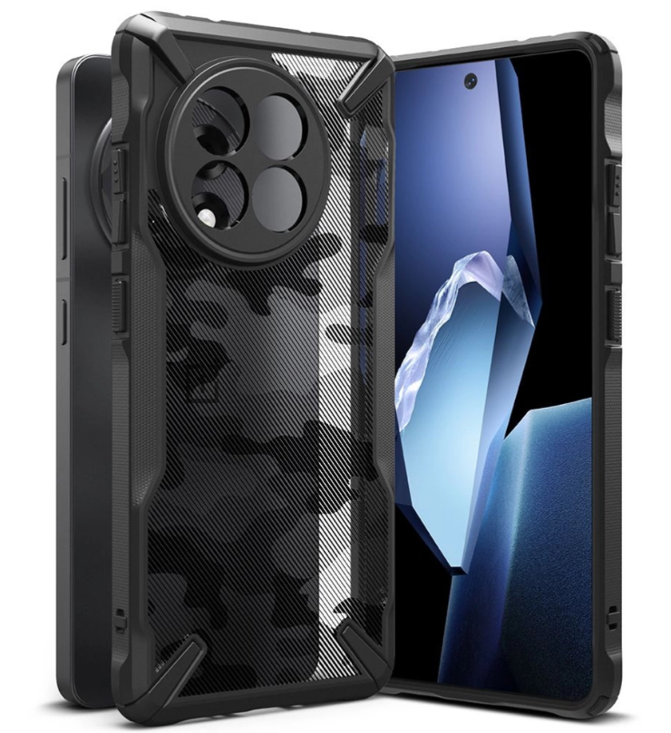 Ümbris Ringke Fusion Oneplus 13R (must/ Kamo)