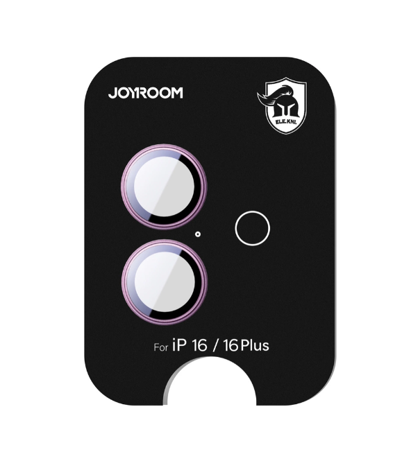 Kaitseklaas Joyroom JR-MFY0259 tagakaamerale iPhone 16/ 16 Plus (roosa)