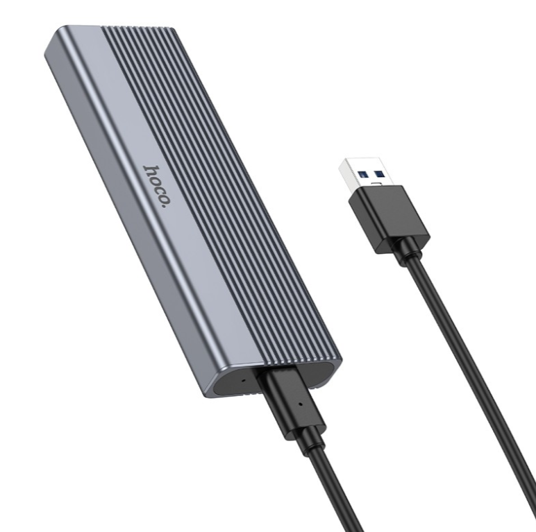 Kõvaketta korpus Hoco HB47 M.2 SSD Enclosure USB3.1 / 6Gbps