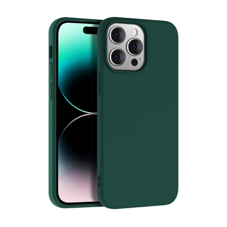 Silikoon X-Level Dynamic iPhone 16e (roheline)