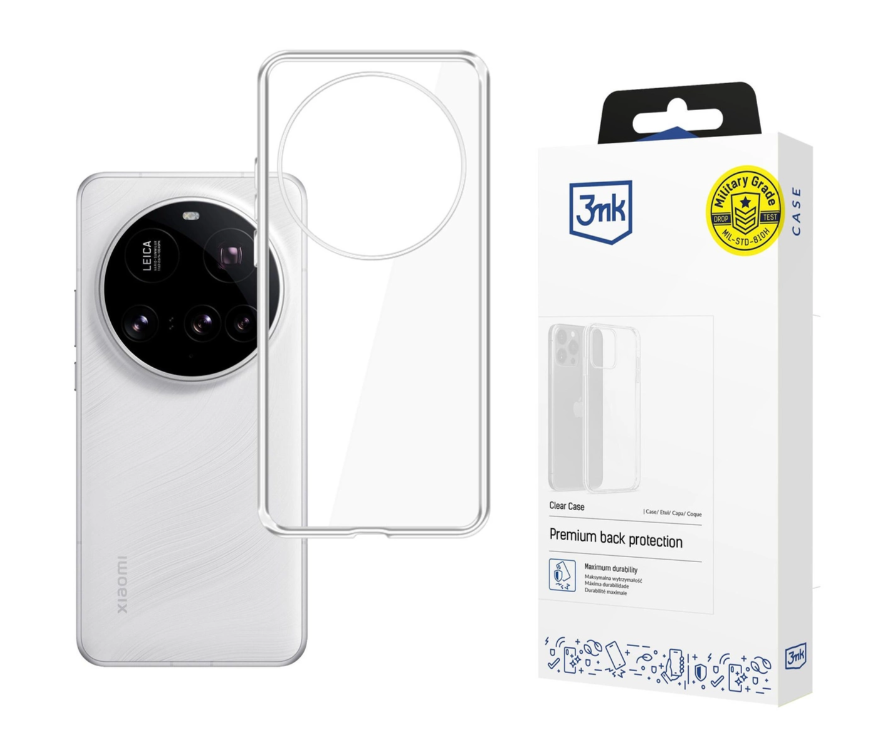 Silikoon 3MK Clear Case Xiaomi 15 Ultra (läbipaistev)