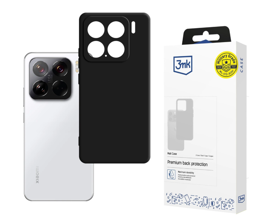 Silikoon 3mk Matt Case Xiaomi 15 (must)