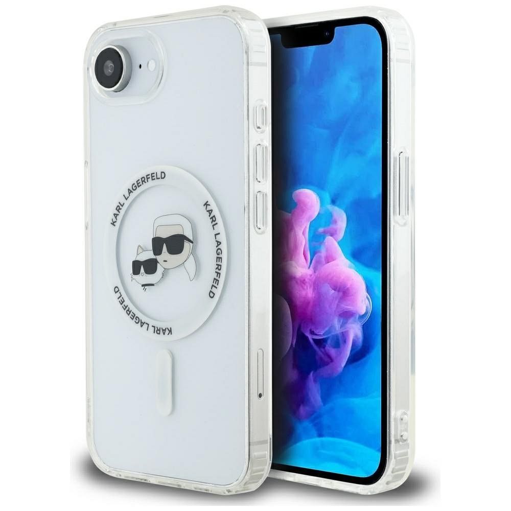 Karl Lagerfeld ümbris Magsafe KLHMPSE4HLSKCH iPhone 16e (läbipaistev)