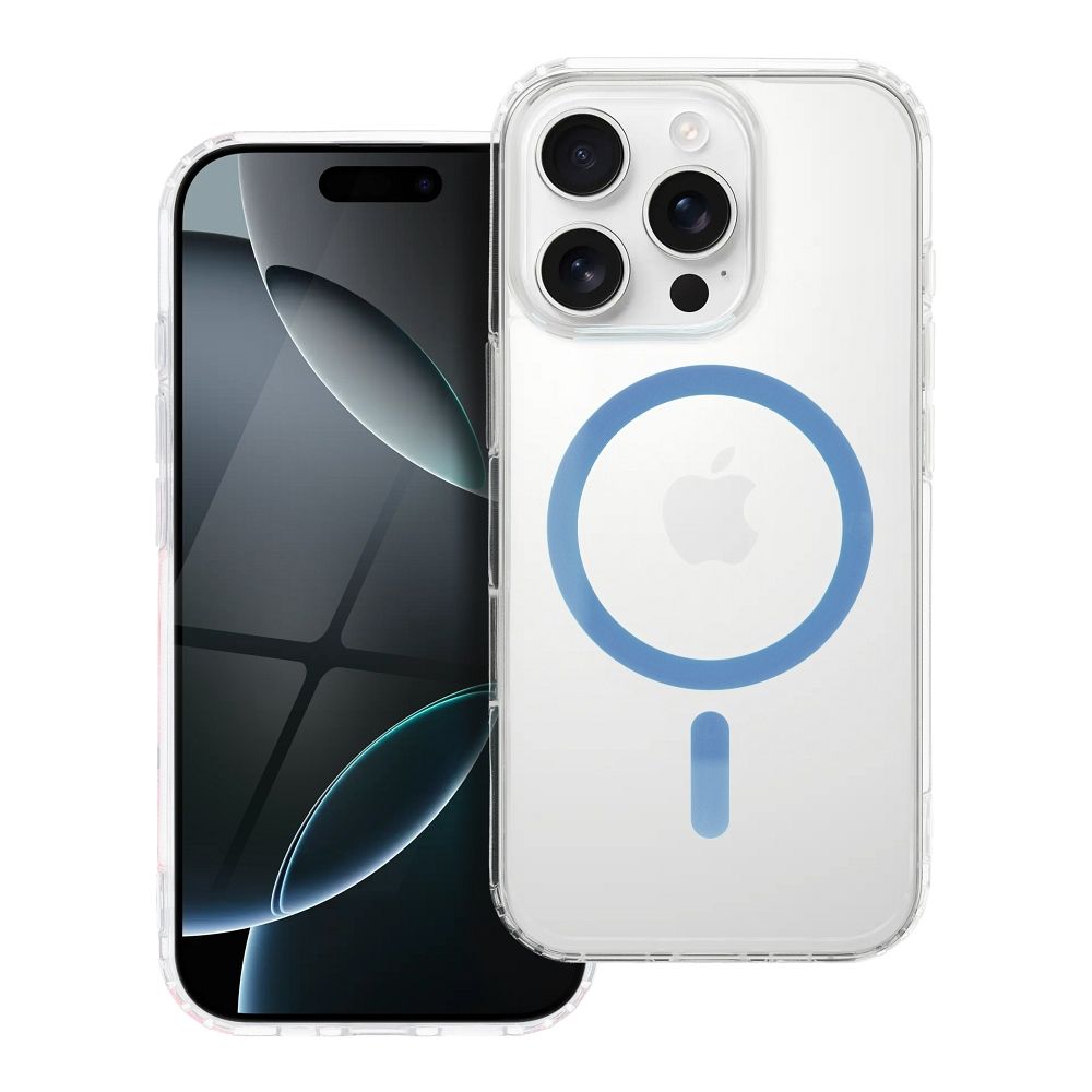 Ümbris Drop Glue Colorful MagSafe iPhone 14 Pro (läbipaistev/helesinine)