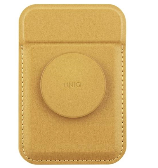 Uniq Flixa MagSafe kaardihoidja (kollane)