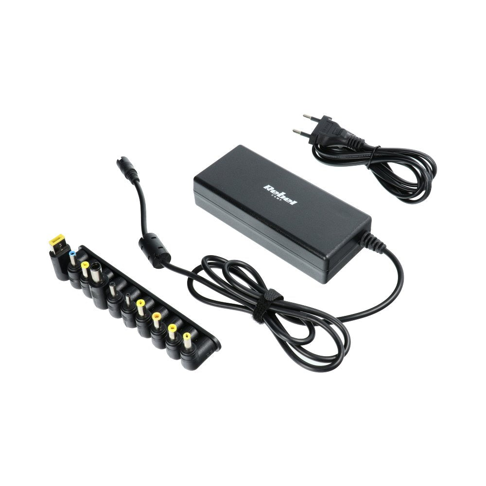 Laadija REBEL laptopile, 90W, 18-20V (must)