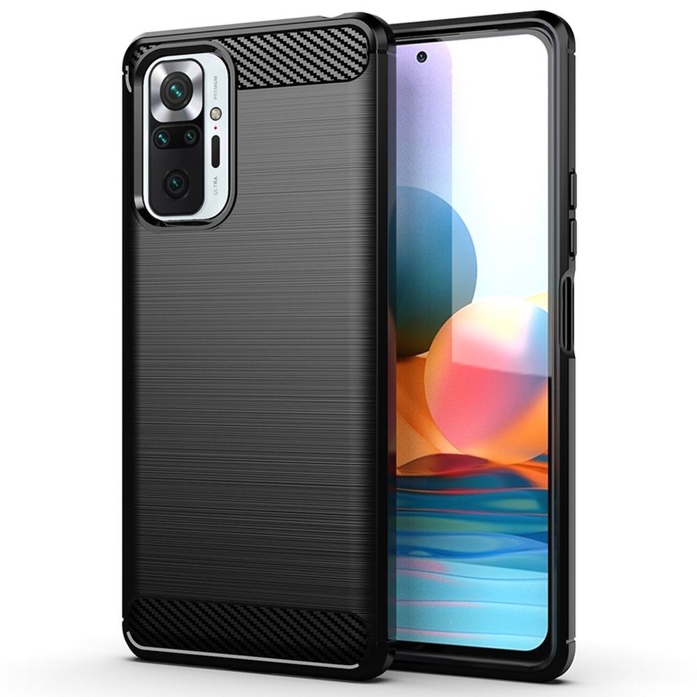 Ümbris Carbon Case Xiaomi Redmi Note 10 5G (must)