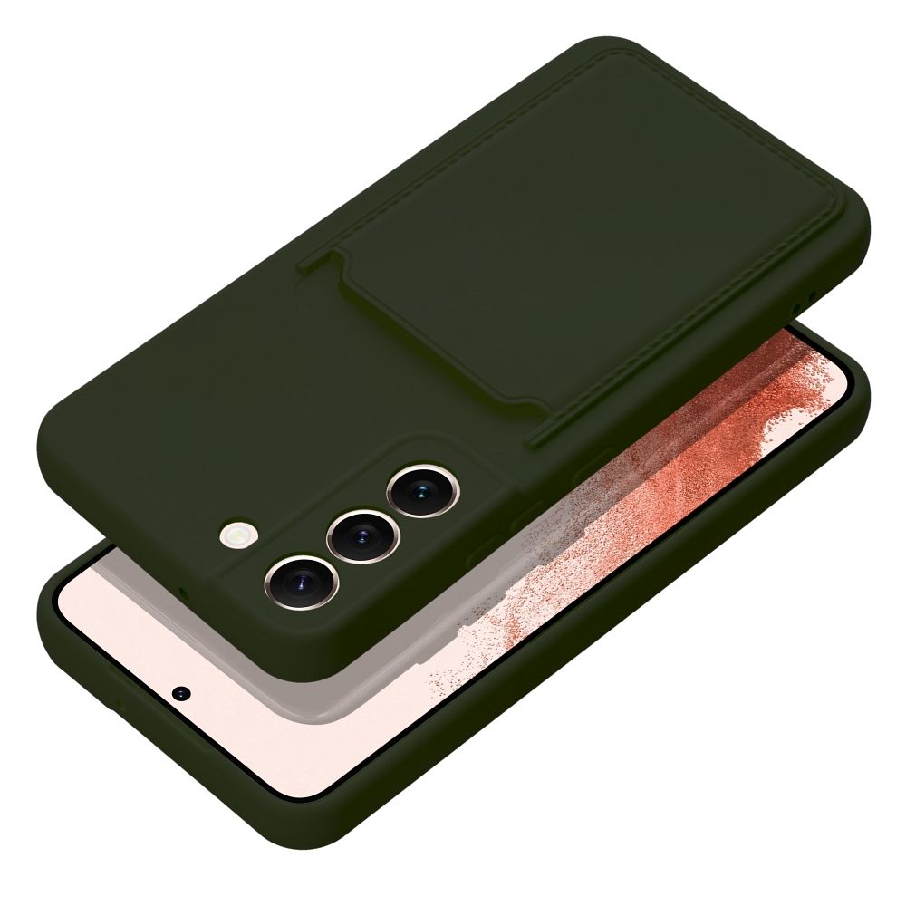 Silikoon CARD Case Samsung A35 5G (roheline)