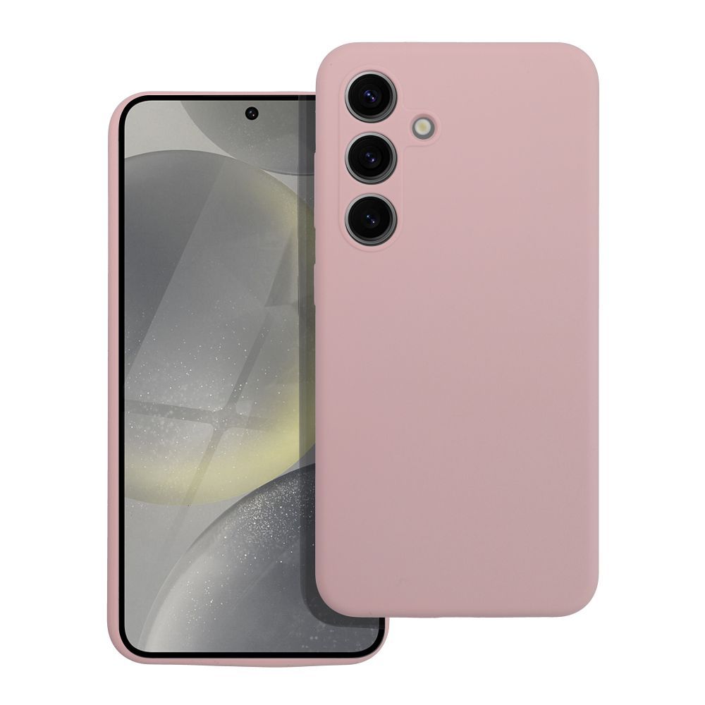 Ümbris Silicone 2mm Samsung S25 Edge (heleroosa)