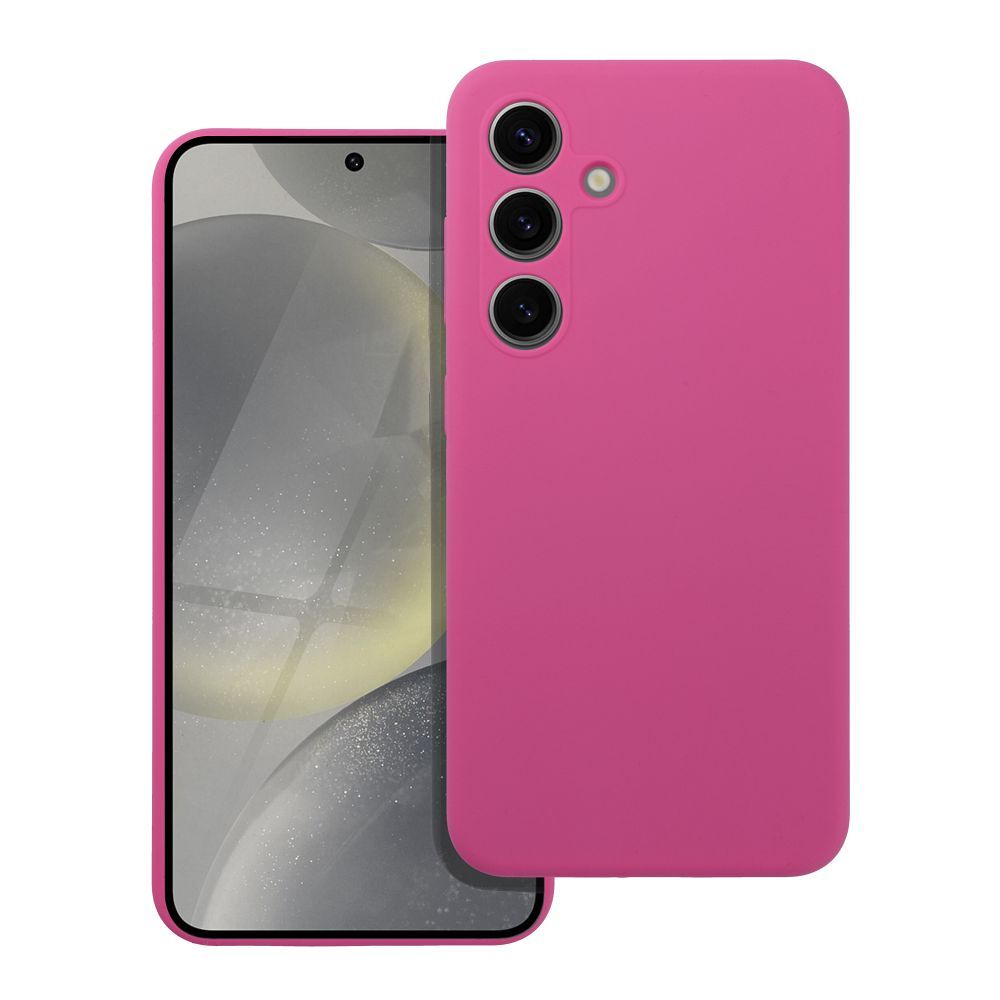 Ümbris Silicone 2mm Samsung S25 Edge (roosa)