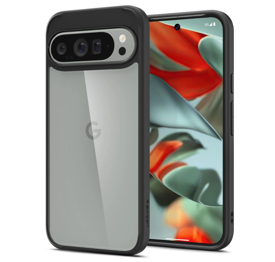 Ümbris Spigen Ultra Hybrid Google Pixel 9 Pro XL (läbipaistev / must)