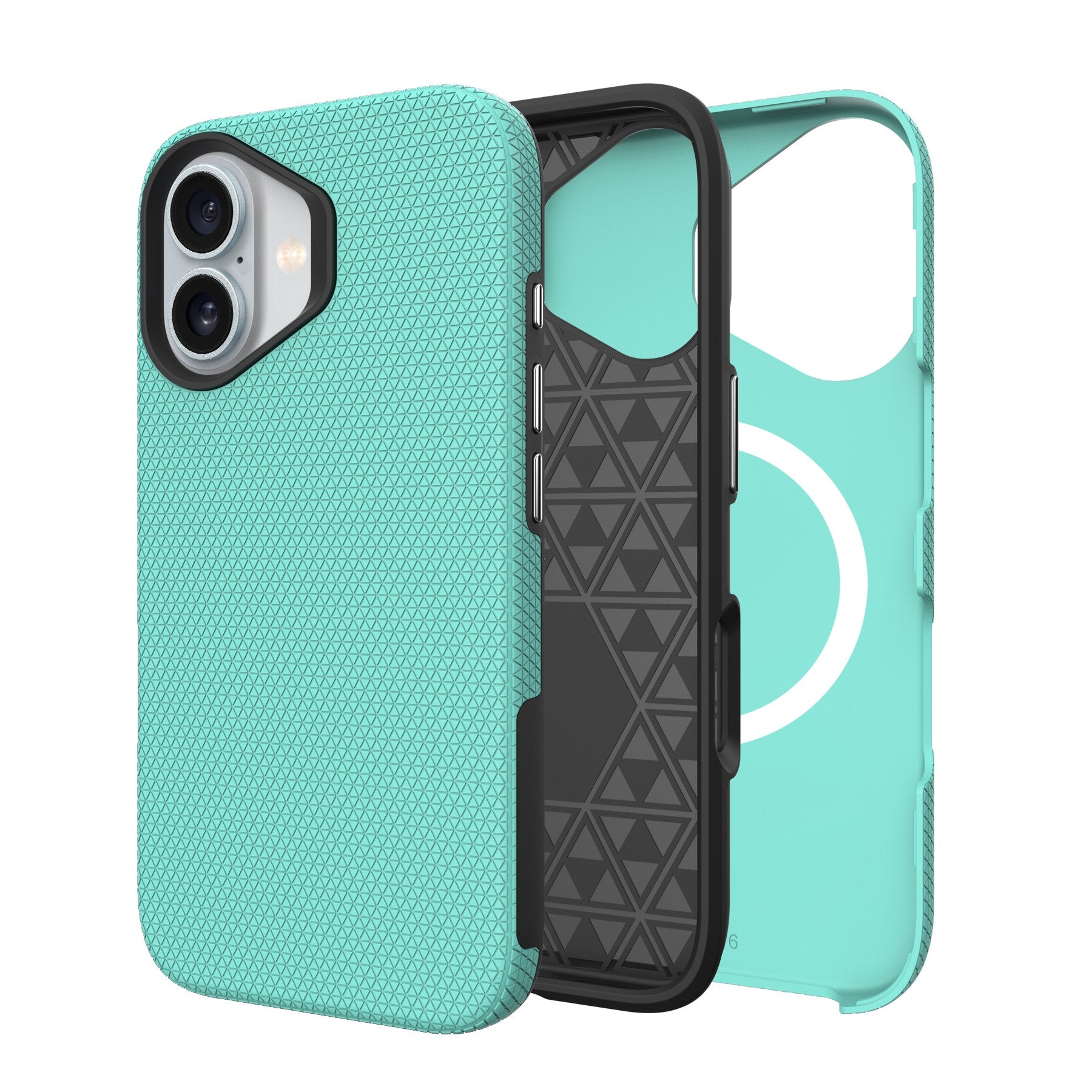 Ümbris Perfectionists Triangle Mag Case iPhone 13/14 (roheline)