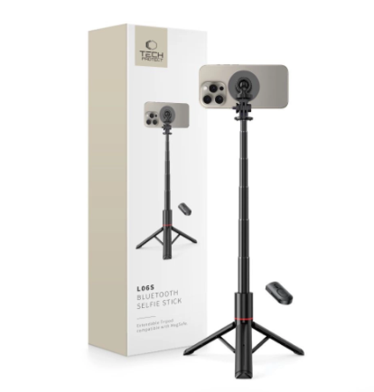 Tech-Protect L06S Bluetooth MagSafe selfie stick (must)