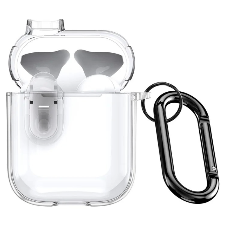 Kaitseümbris Dux Ducis PECL Apple Airpods 1/ 2 (läbipaistev)