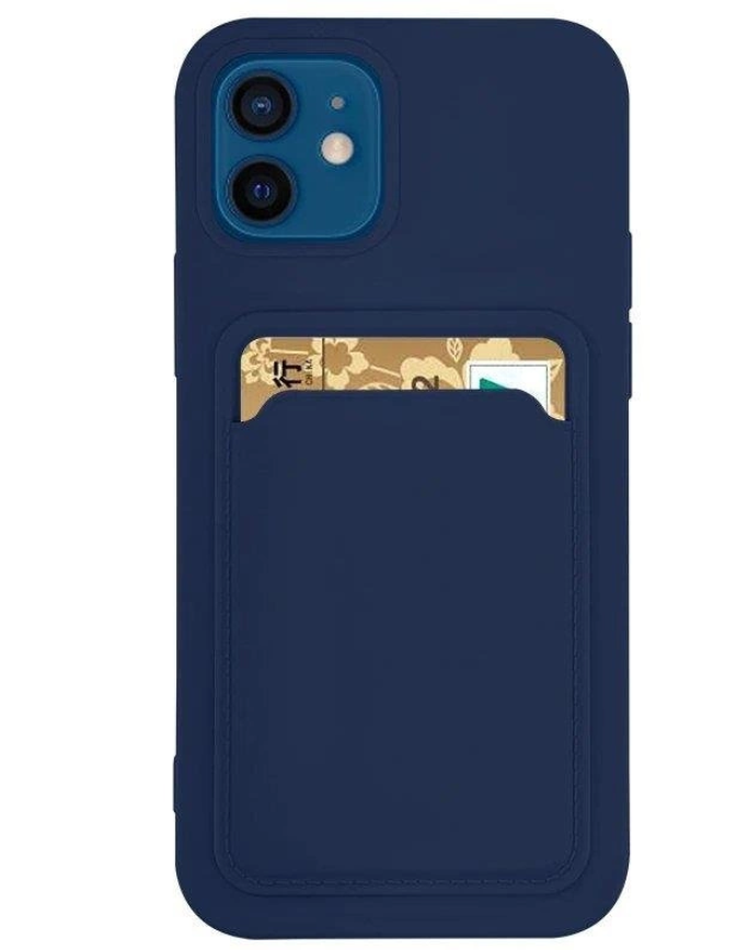 Silikoon Forcell Card Xiaomi Redmi Note 10 5G / Poco M3 Pro (tumesinine)