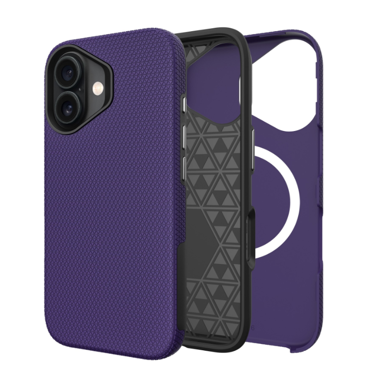 Ümbris Perfectionists Triangle Mag Case Apple iPhone 13 / iPhone 14 (tumelilla)