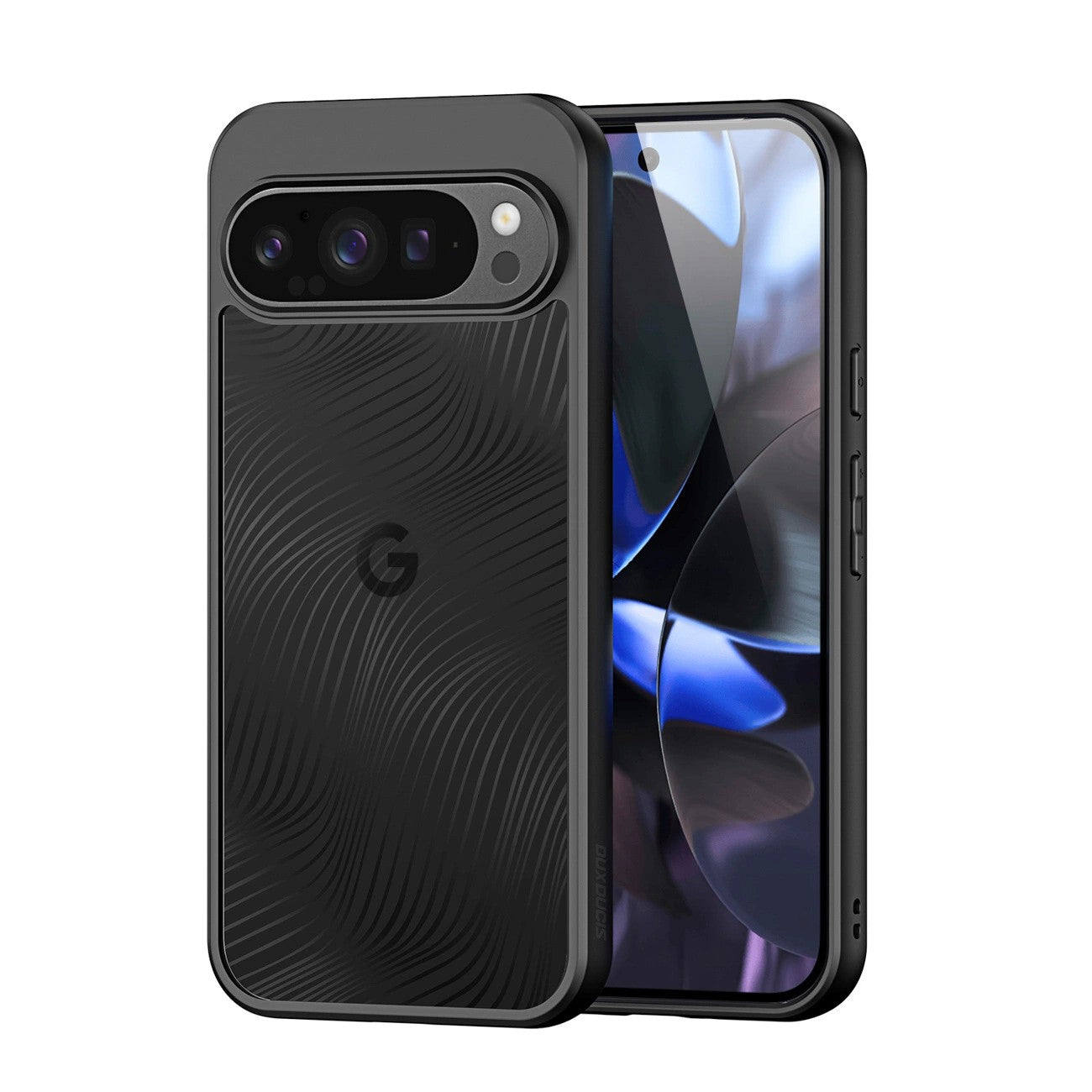 Ümbris Dux Ducis Aimo Google Pixel 10 / 10 Pro (läbipaistev / must)