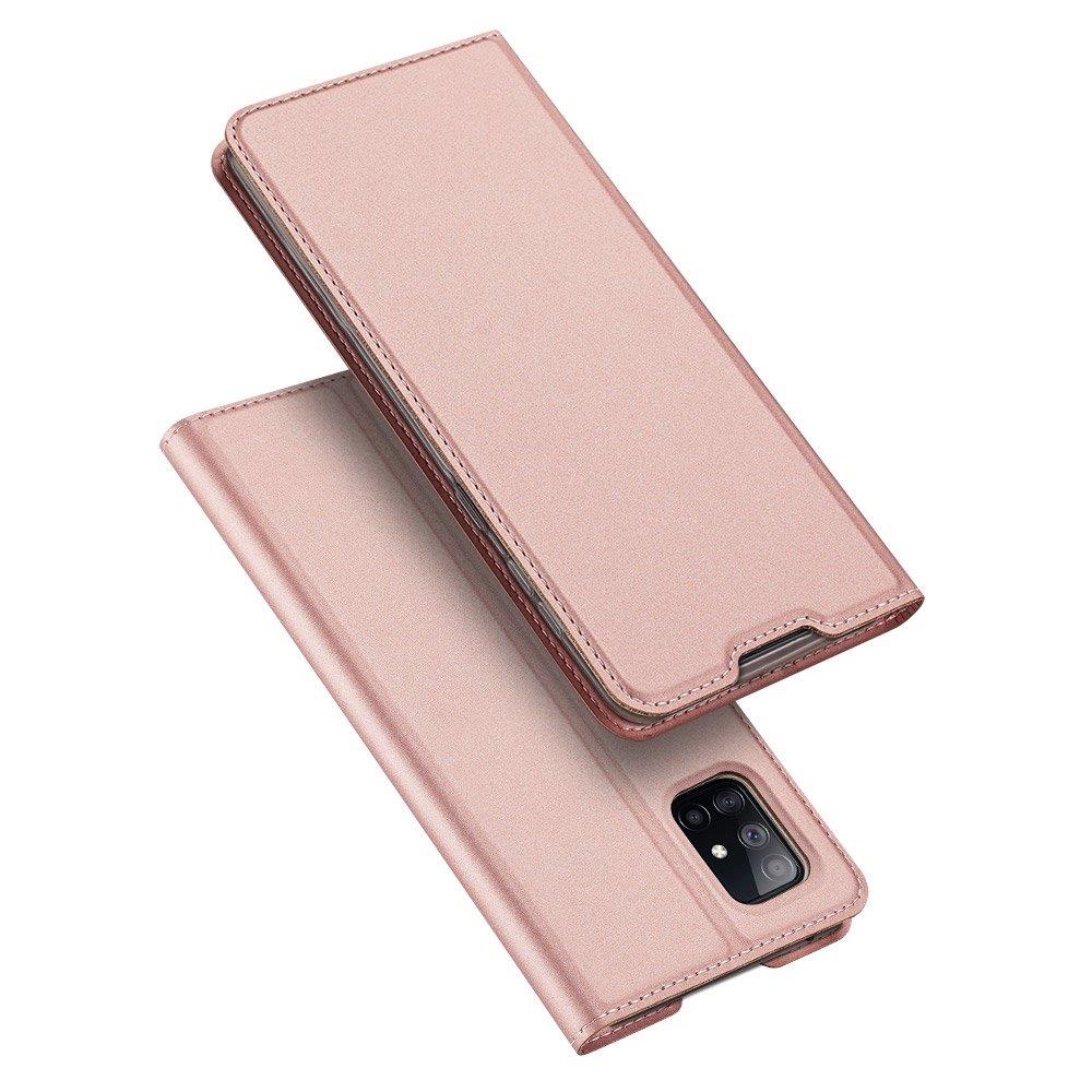 Ümbris kaanega Dux Ducis "Skin Pro" Samsung Galaxy S20 FE / S20 Lite (roosa kuld)