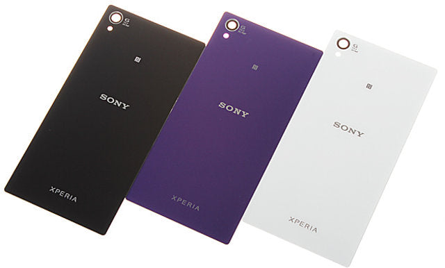 Varuosa Sony Xperia Z1 C6902/C6903/L39H tagumise kaane klaas (must)