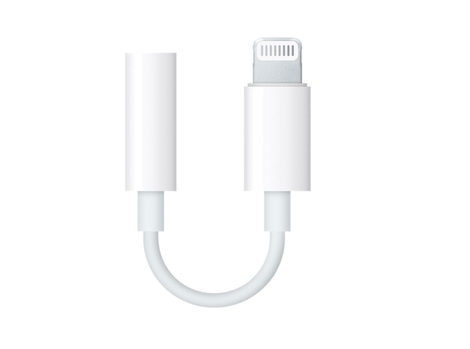 Üleminek Kõrvaklappidele Lightning - 3.5mm HQ (valge)