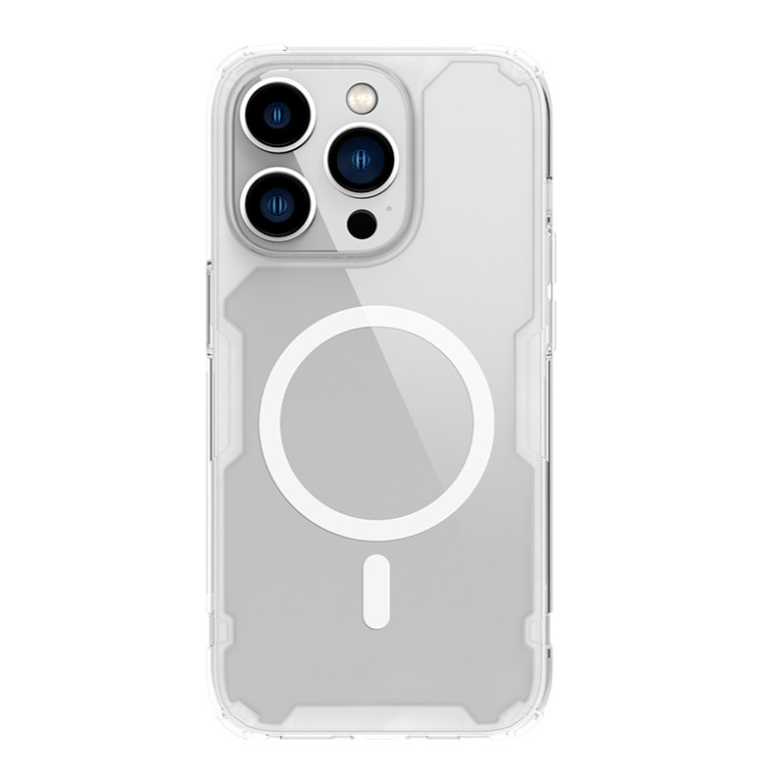 Ümbris Nillkin Nature TPU Pro Magnetic Apple iPhone 14 Pro Max (valge)