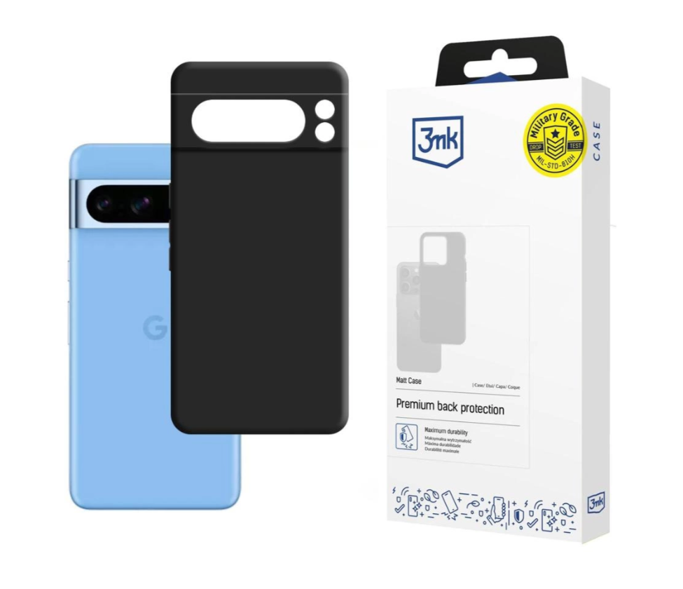 Silikoon 3MK Matt Case Google Pixel 8 Pro (must)
