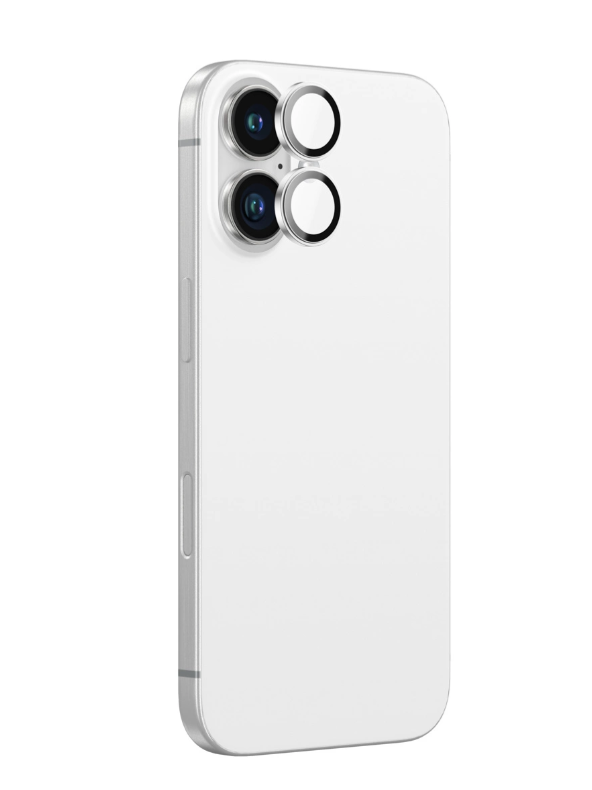 Kaitseklaas AmazingThing tagakaamerale iPhone 16/ 16 Plus (valge)