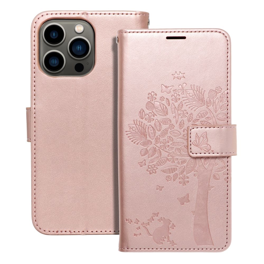 Ümbris kaanega Mezzo Iphone 13 mini (mandala/roosa kuld)