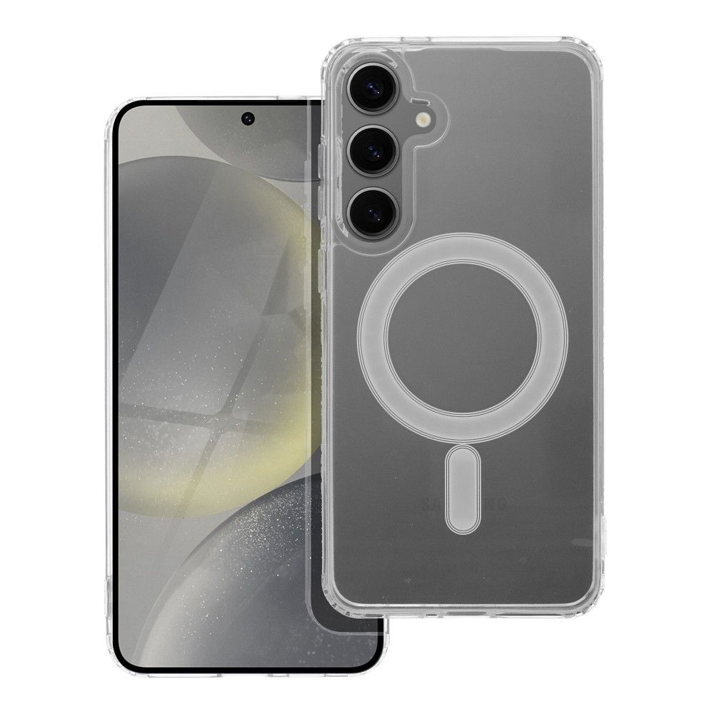 Silikoon Clear Mag Cover Samsung S24 Plus (läbipaistev)