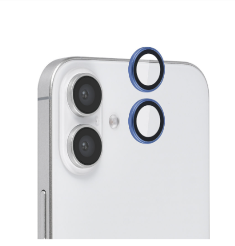 Kaitseklaas TUNIQ tagakaamerale iPhone 16 / 16 Plus (sinine)
