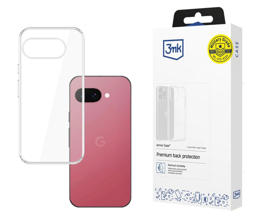 Ümbris 3MK Armor Google Pixel 9A (läbipaistev)