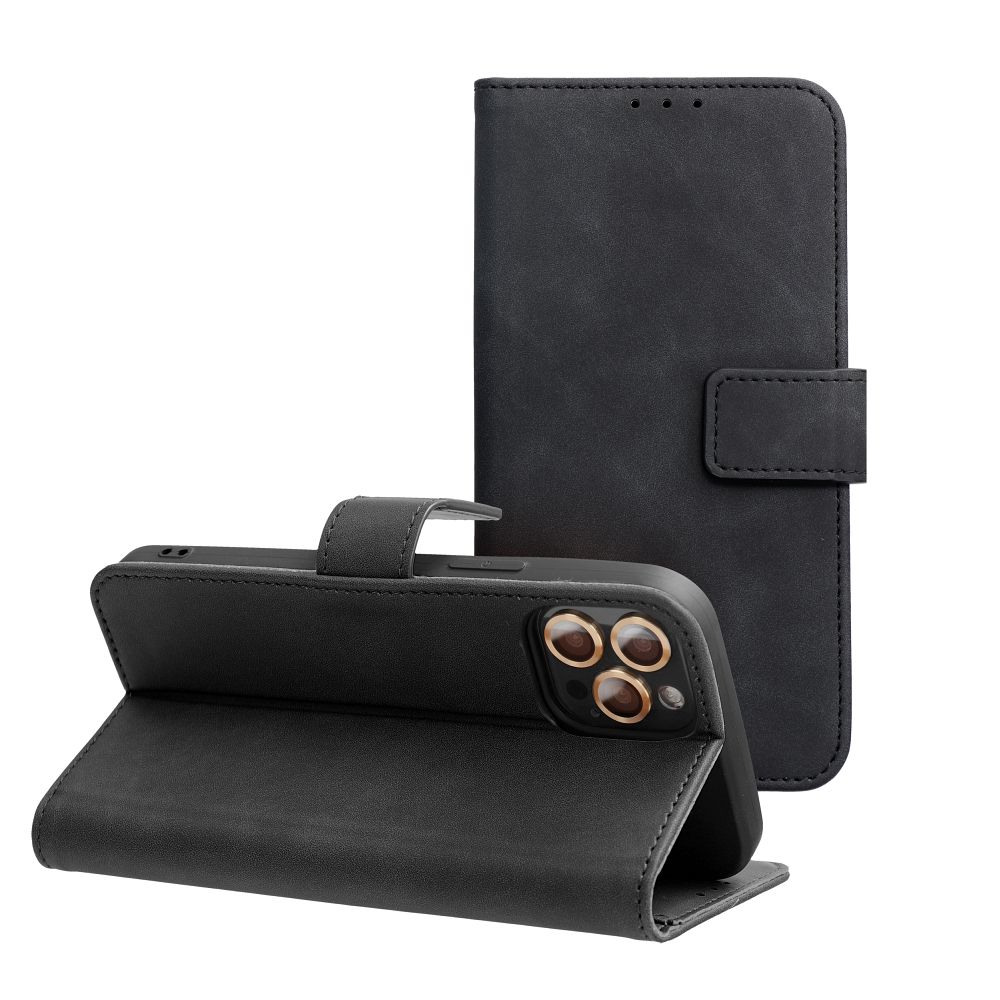 Ümbris kaanega TENDER Xiaomi Redmi Note 12 Pro 5G / Poco X5 Pro 5G (must)