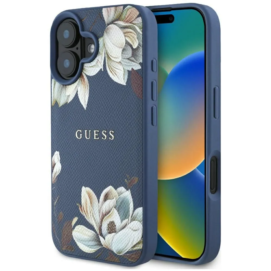 Guess Magsafe Ümbris GUHMP16LPGNMPLMB Iphone 16 Pro (sinine)