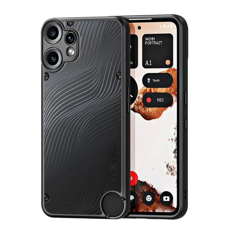Ümbris Dux Ducis Aimo Nothing CMF Phone 2 Pro (läbipaistev / must)